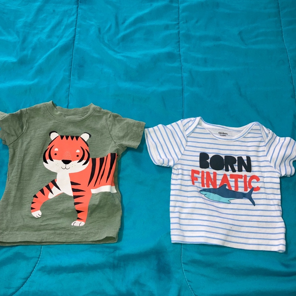 Baby boy tees/shorts